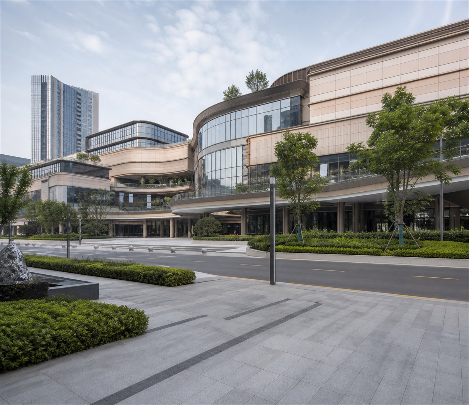 城市商业综合体建筑与公共空间